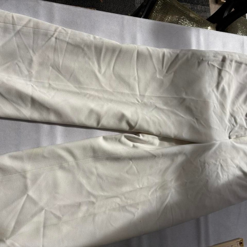 Josephine Essentials Cream Straight Leg Dress Pants Womens 14 Off White Trousers